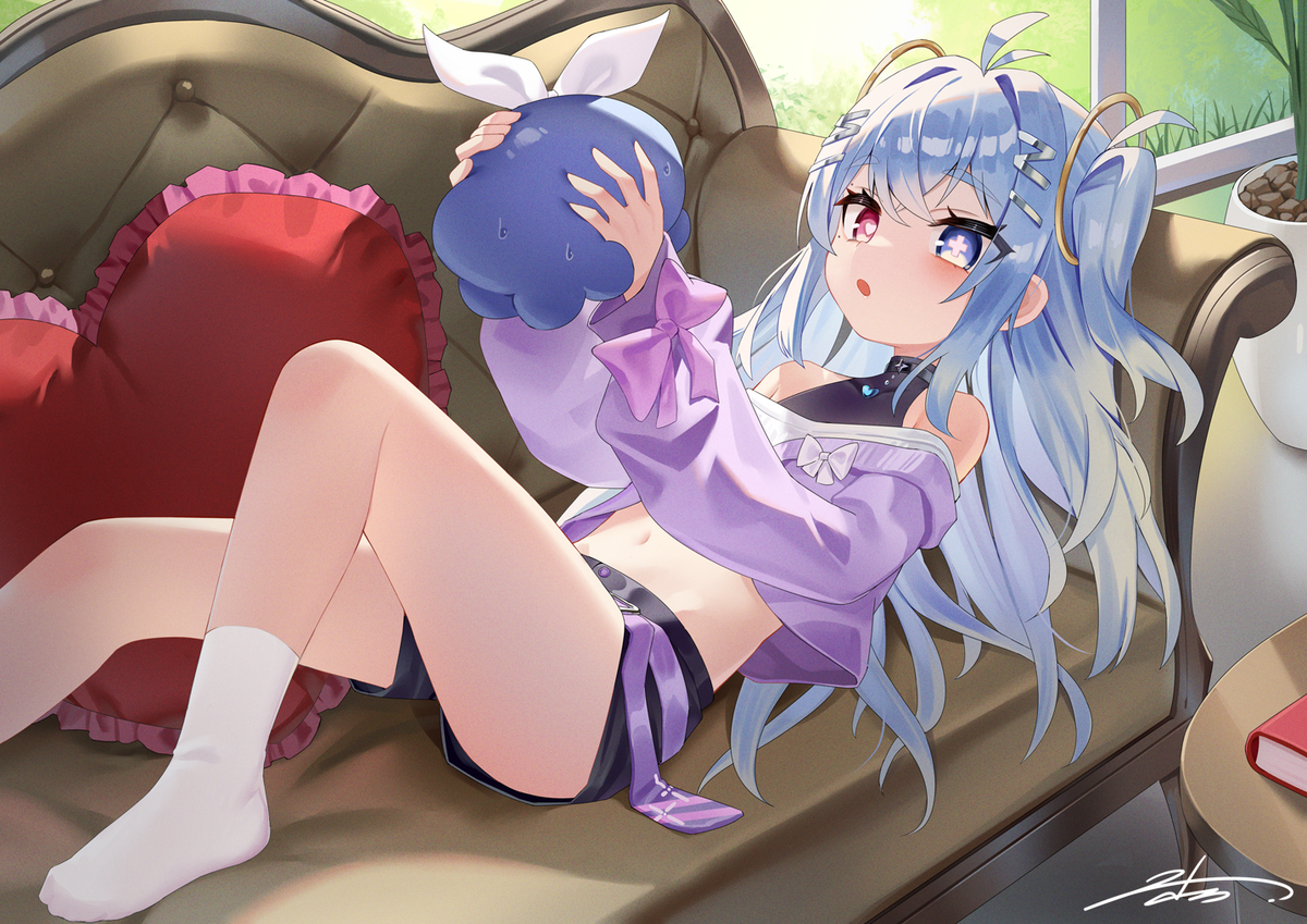 This is a pixiv picture whose title is 【依頼】.