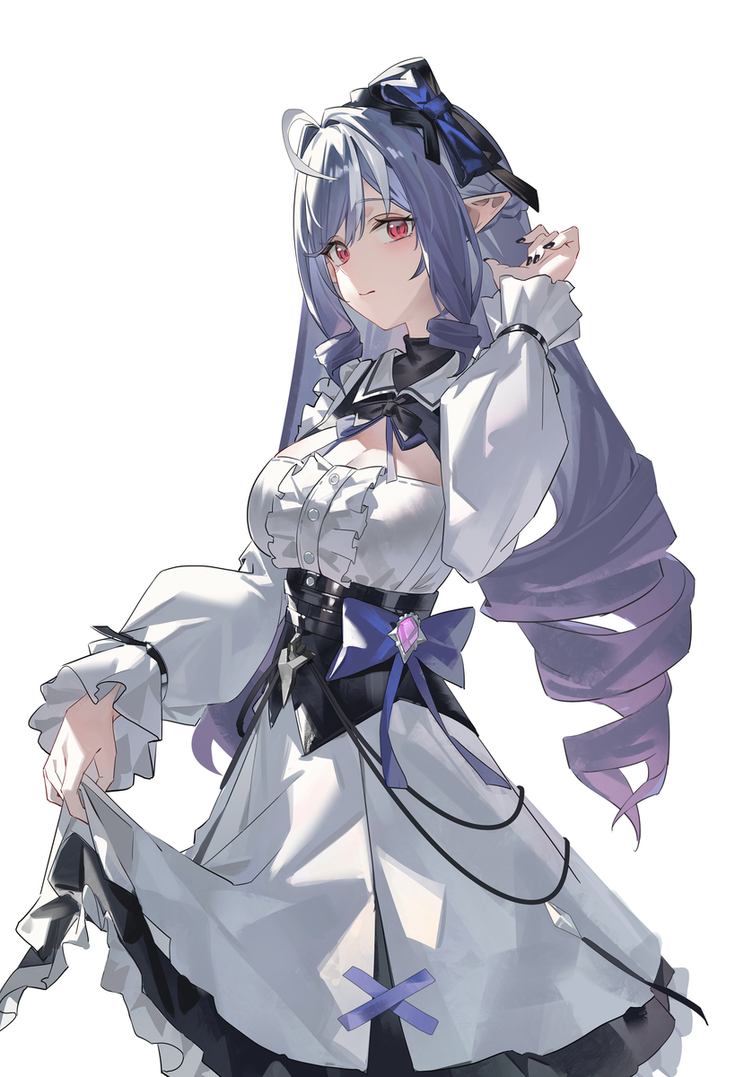 This is a pixiv picture whose title is 薇薇安女仆装.