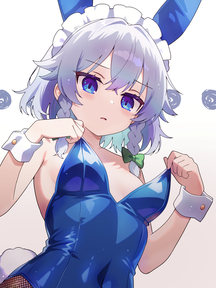 This is a pixiv picture whose title is 8/2咲夜さん.
