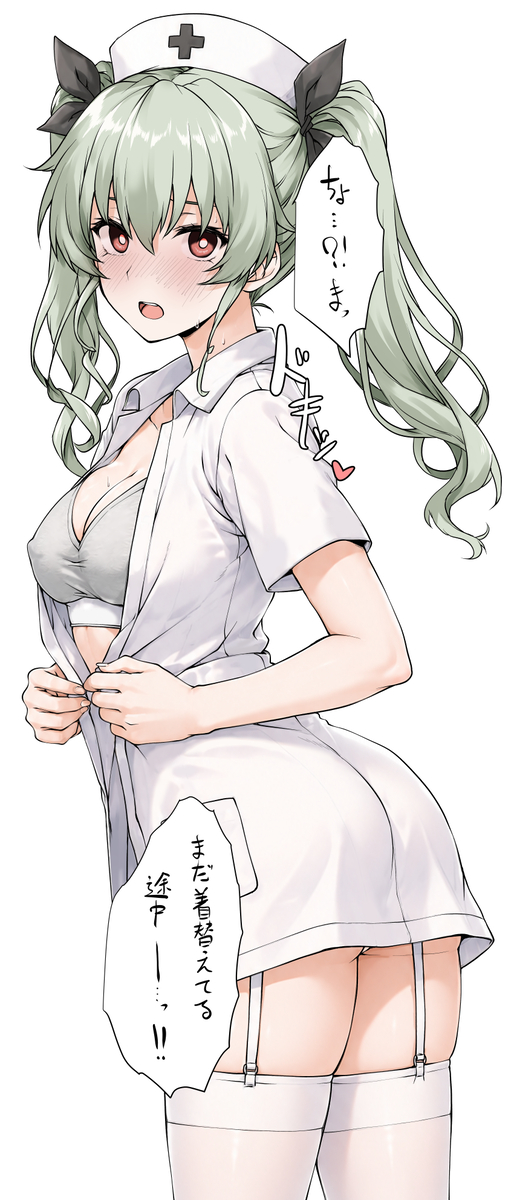 This is a pixiv picture whose title is 【2026年7月31日】ナースコス(In English).