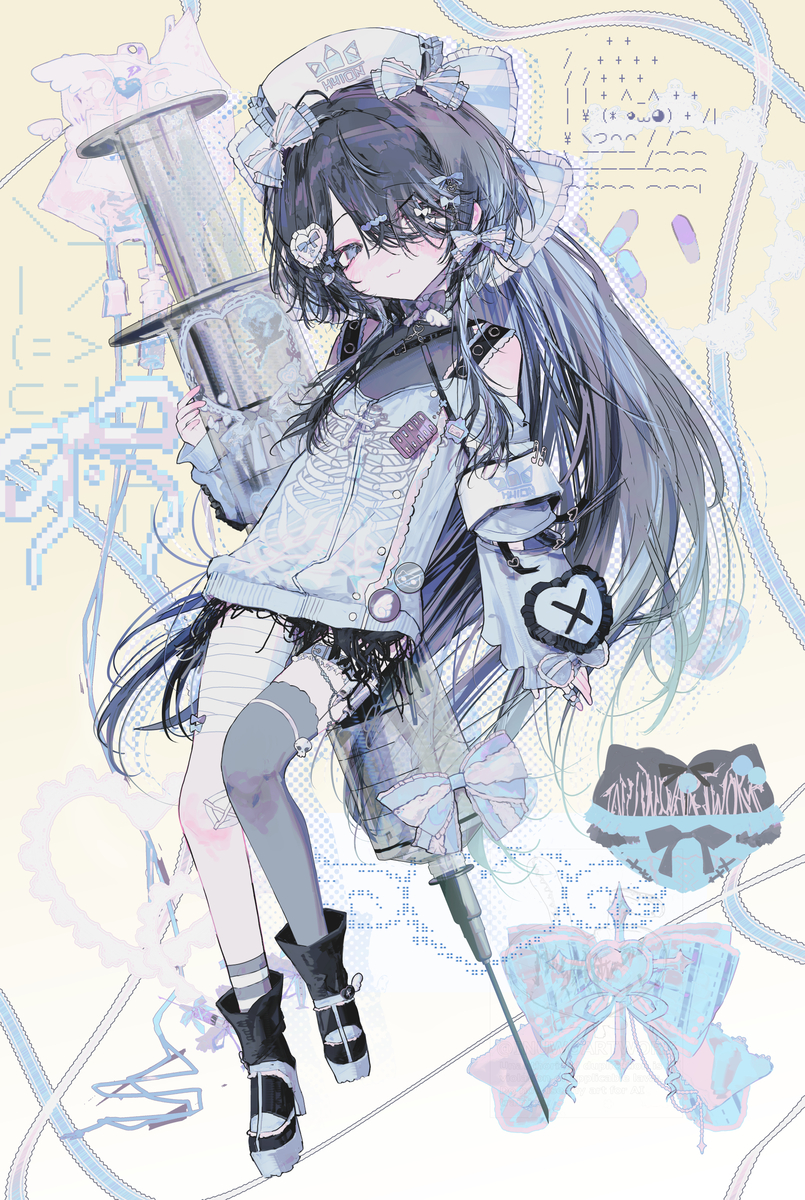 This is a pixiv picture whose title is なーすナノ.
