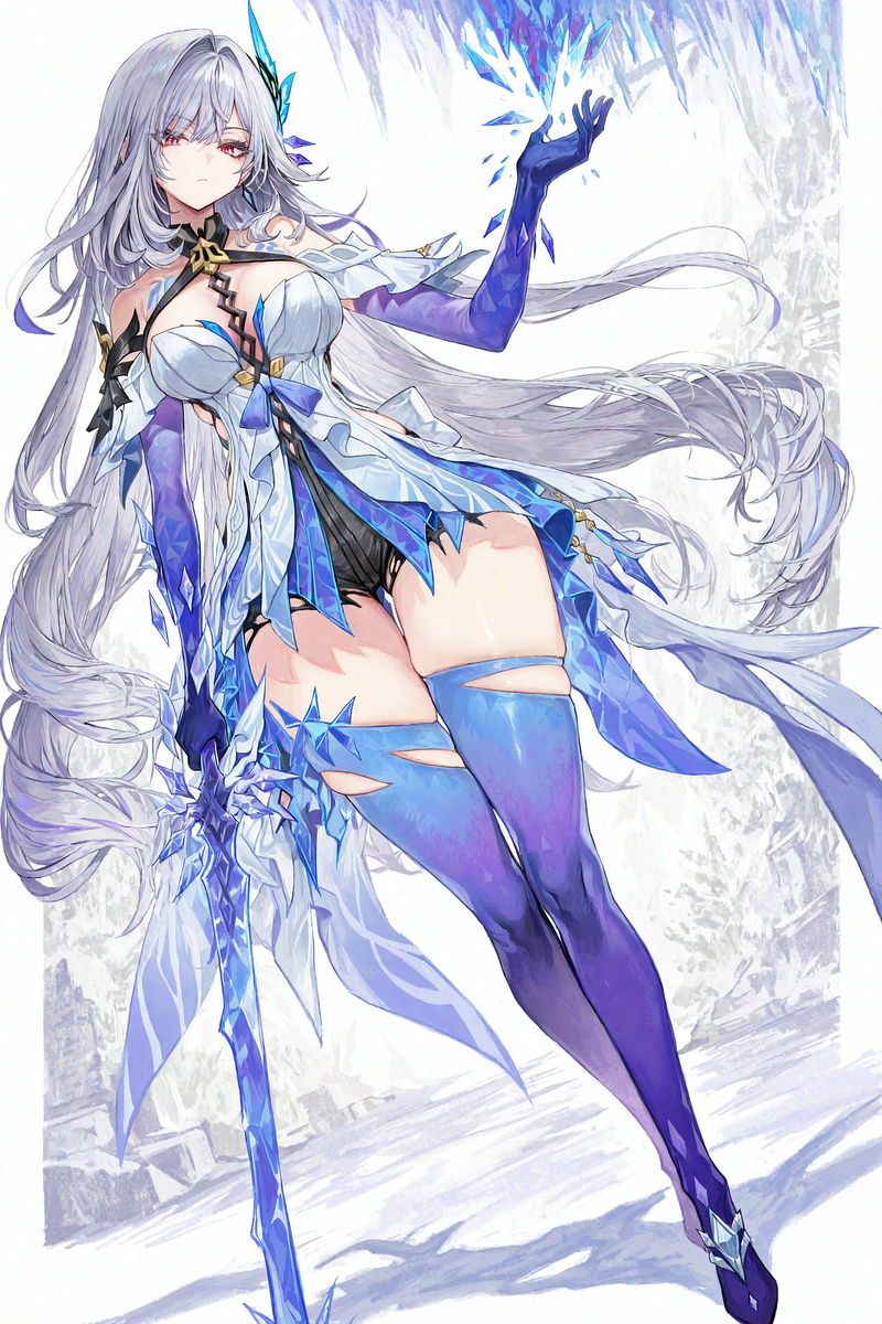 This is a pixiv picture whose title is スカーク❄️.