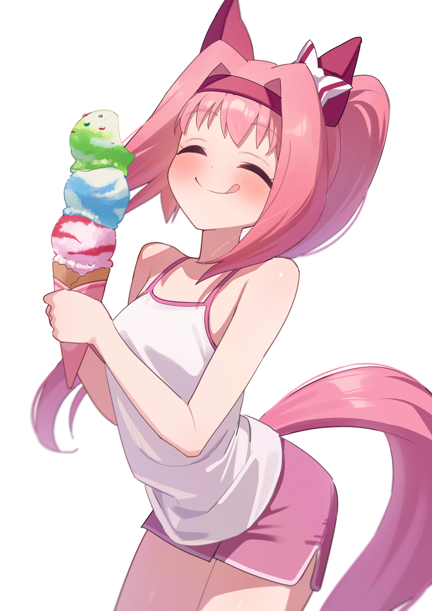 This is a pixiv picture whose title is つめたーい！.