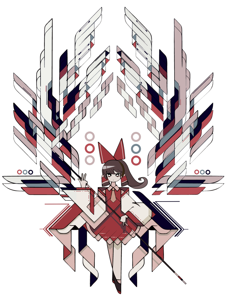 This is a pixiv picture whose title is 霊夢さん。.