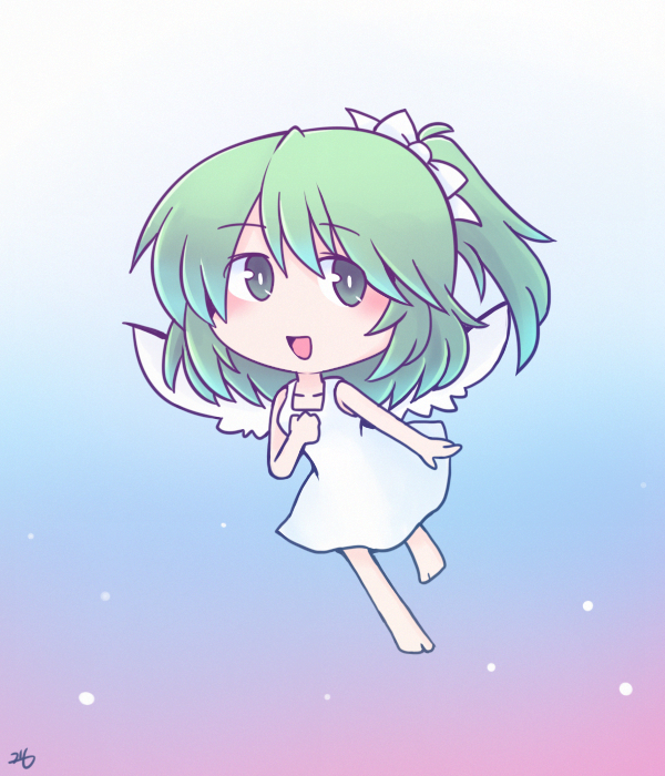 This is a pixiv picture whose title is 大妖精.