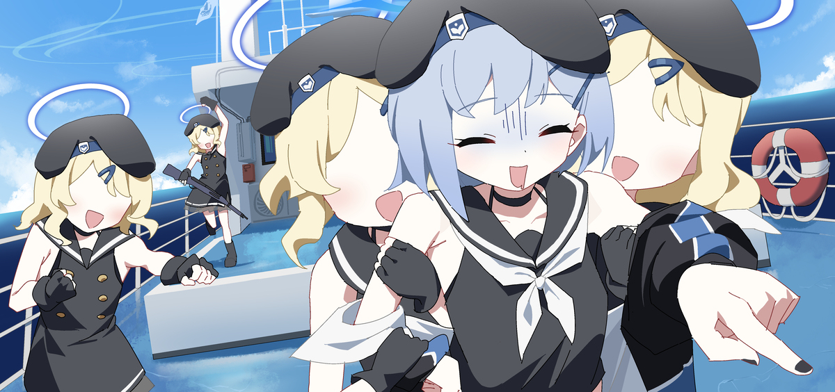 This is a pixiv picture whose title is 速度×質量＝パワー.