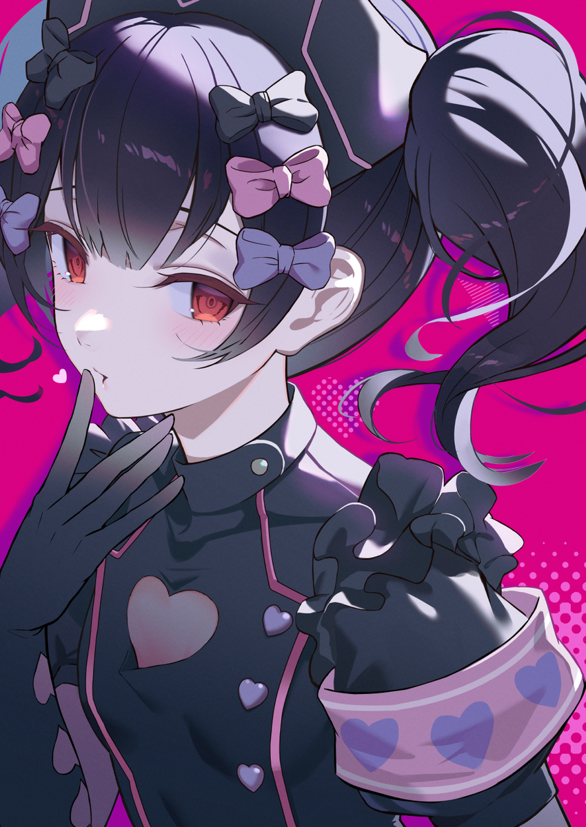 This is a pixiv picture whose title is Chu♥.