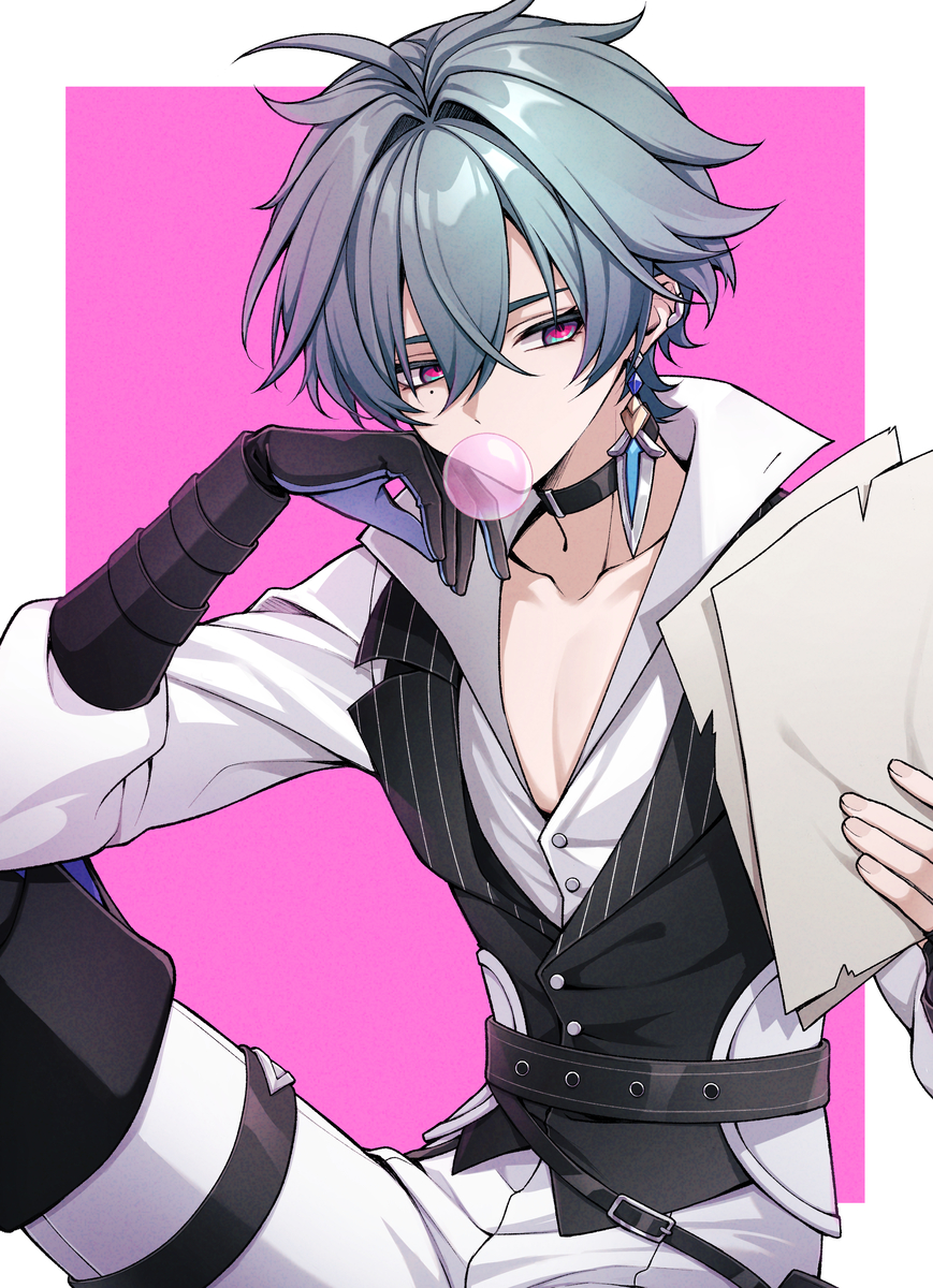This is a pixiv picture whose title is 冒険者ローエン.
