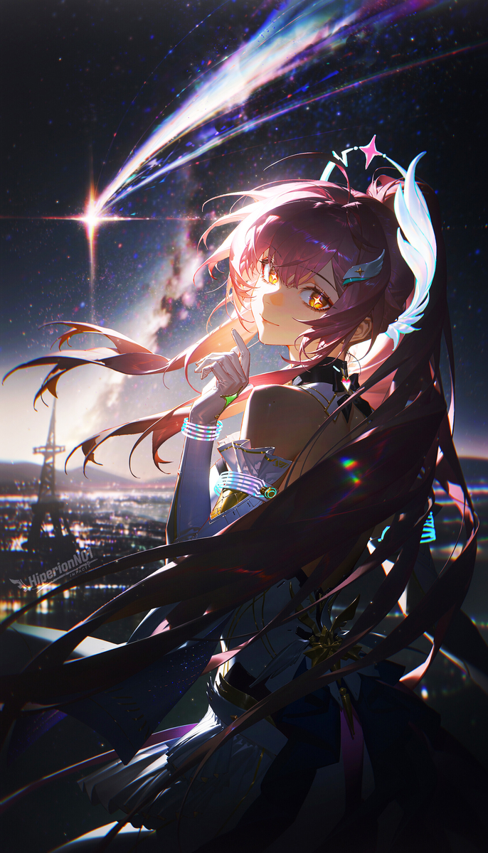 This is a pixiv picture whose title is Aemeath.