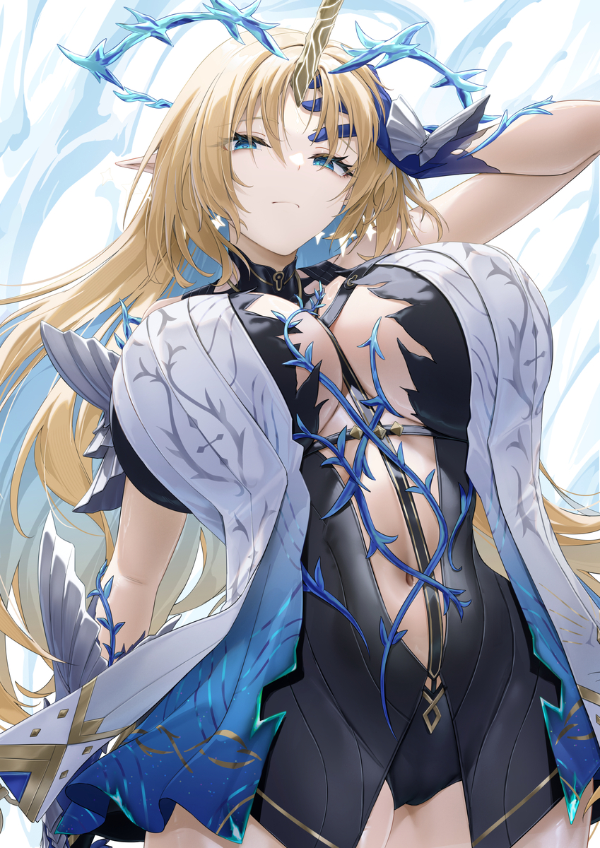 This is a pixiv picture whose title is 「-フルールドリス-」.