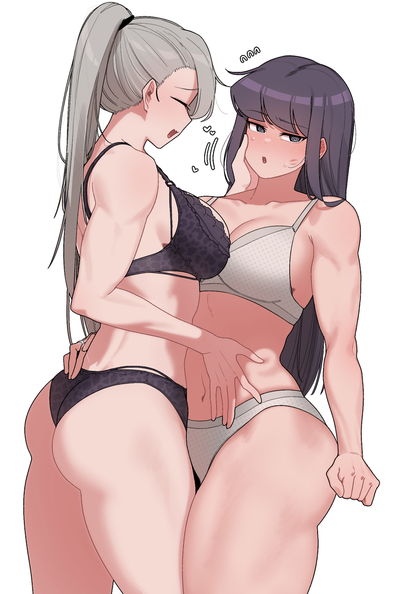 This is a pixiv picture whose title is yuri.