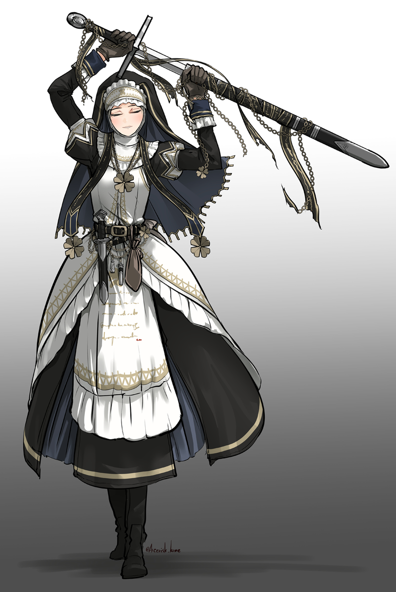 This is a pixiv picture whose title is 導者さま.