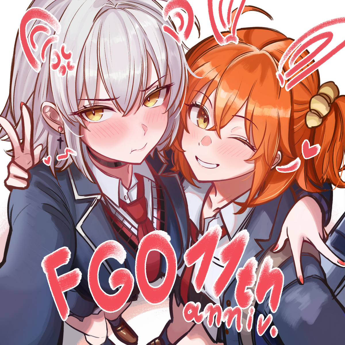 This is a pixiv picture whose title is 11th Anni.