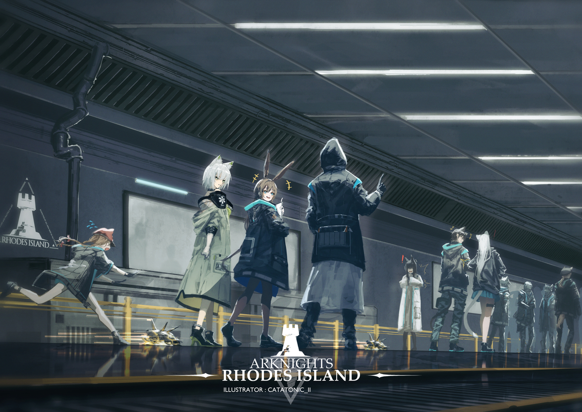 This is a pixiv picture whose title is RHODES ISLAND FAMILY.