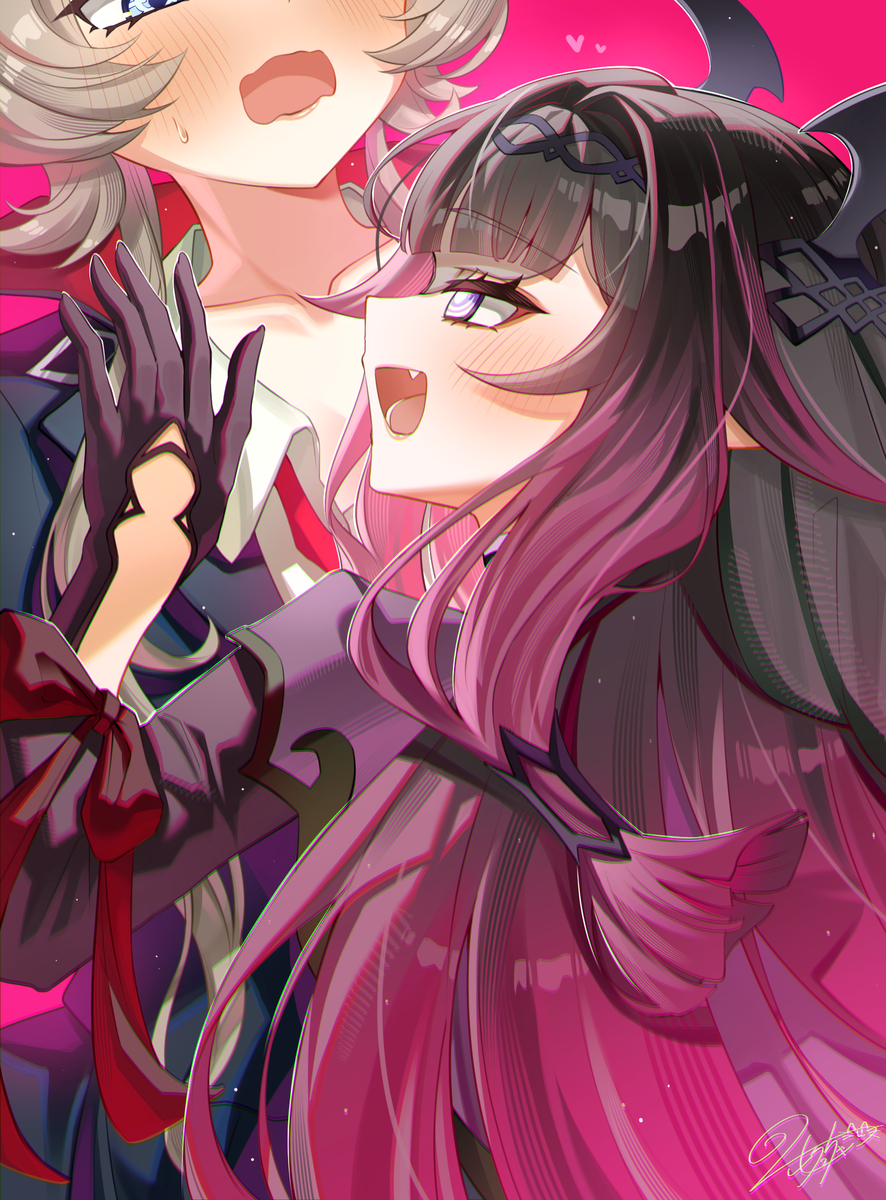 This is a pixiv picture whose title is 吸血鬼コロサン.