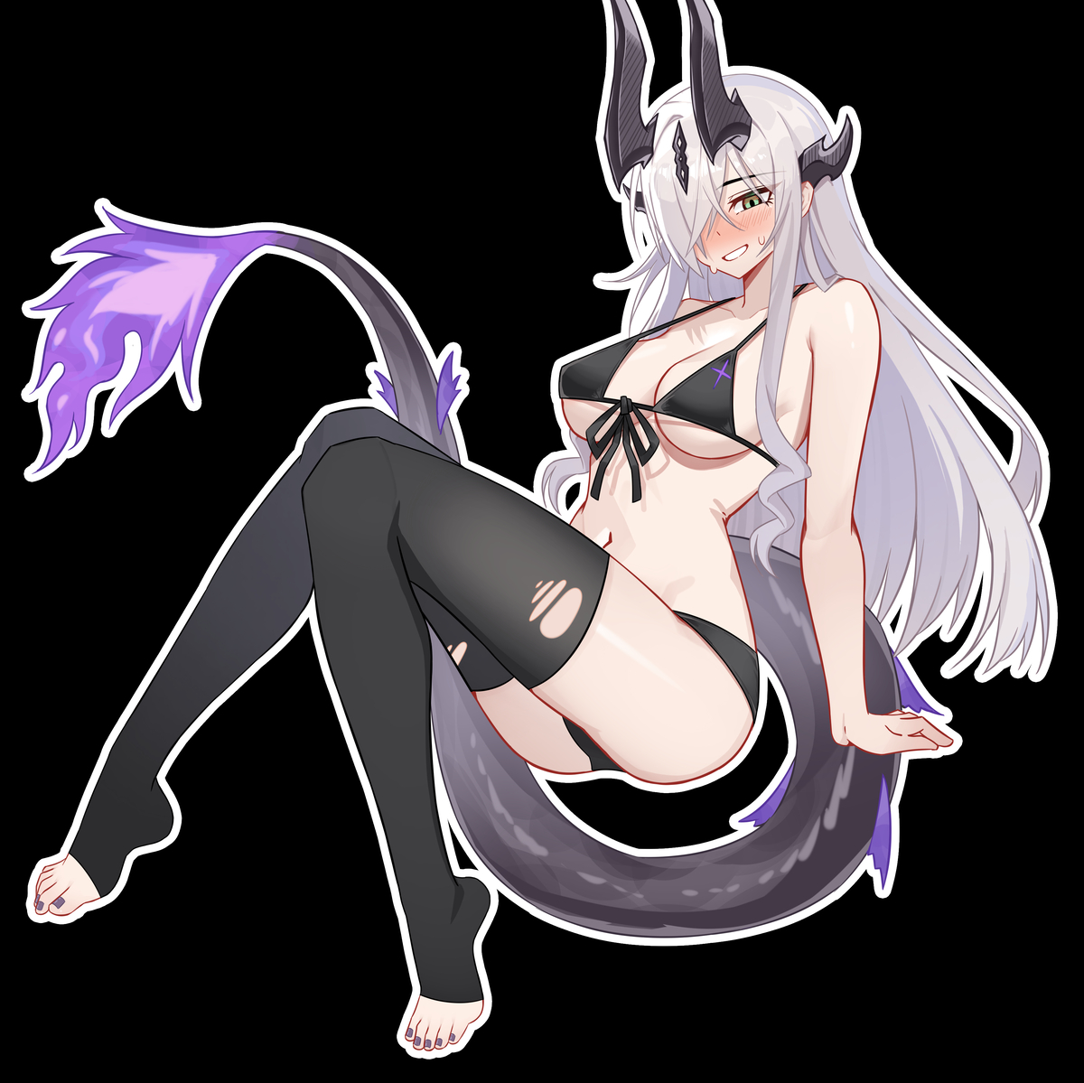 This is a pixiv picture whose title is 爱布拉娜.