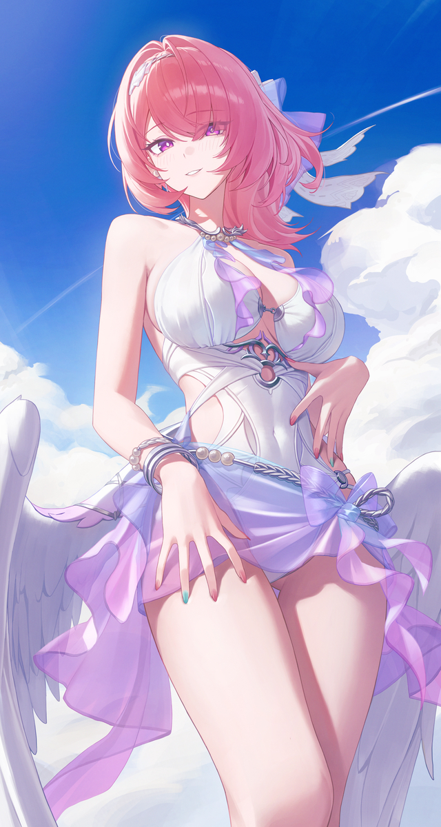 This is a pixiv picture whose title is レミエール・ダンの水着.