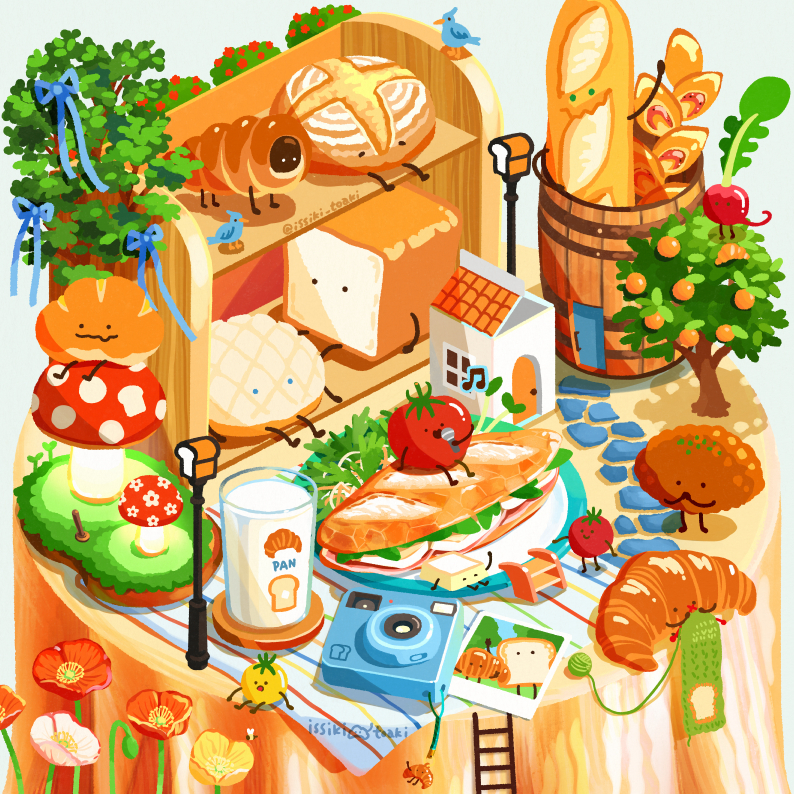 This is a pixiv picture whose title is ブレッドガーデンパーティー.