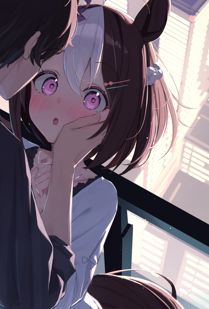This is a pixiv picture whose title is （……えっ、えっ！？）.