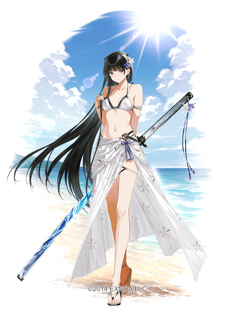 This is a pixiv picture whose title is 【仕事絵】[夏]江戸城.