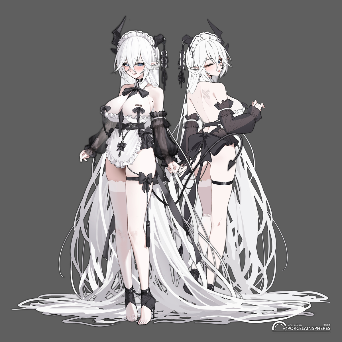 This is a pixiv picture whose title is 稿.