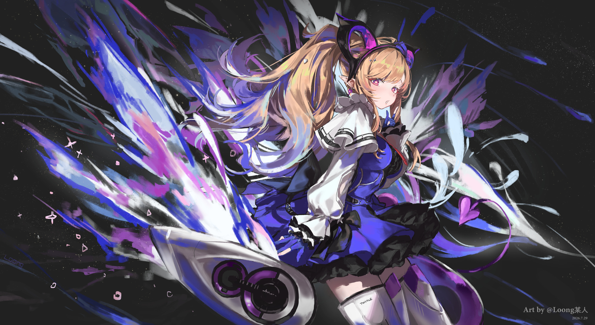 This is a pixiv picture whose title is 梨诺.