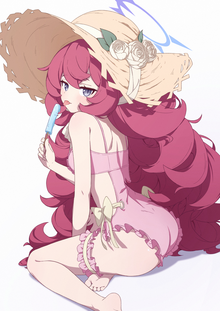This is a pixiv picture whose title is (˶ᗜ𐃷ᗜ˶ ).