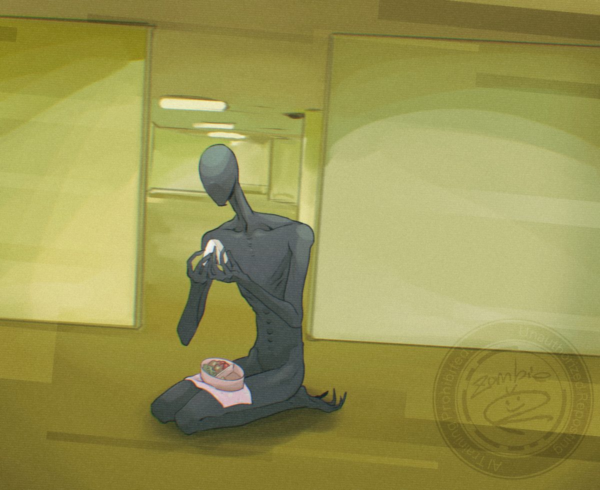 This is a pixiv picture whose title is 休憩中.