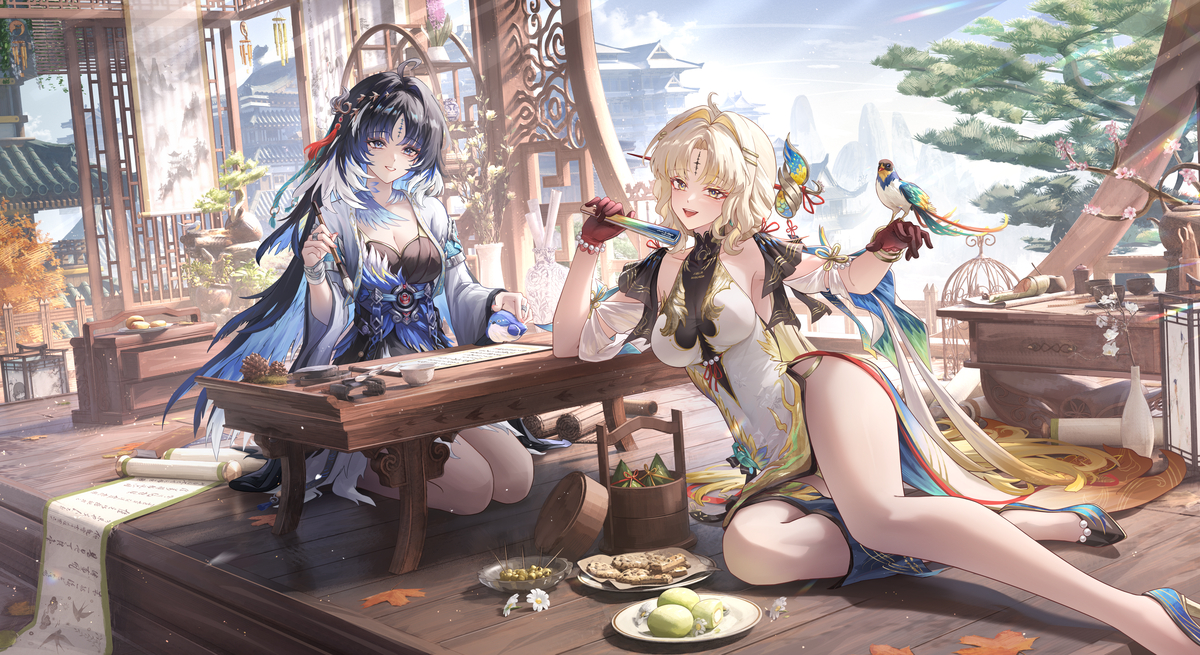 This is a pixiv picture whose title is 秧秧穗穗.