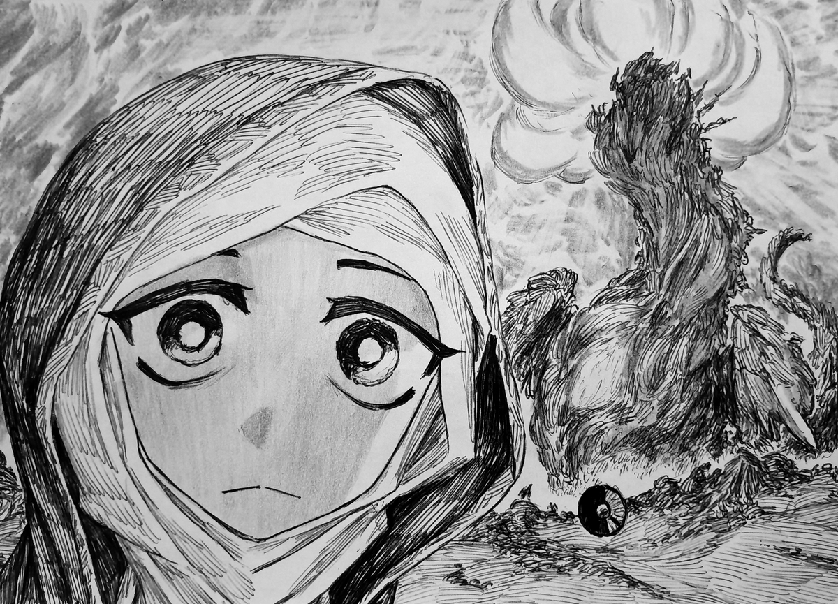 This is a pixiv picture whose title is Blood Blossom.