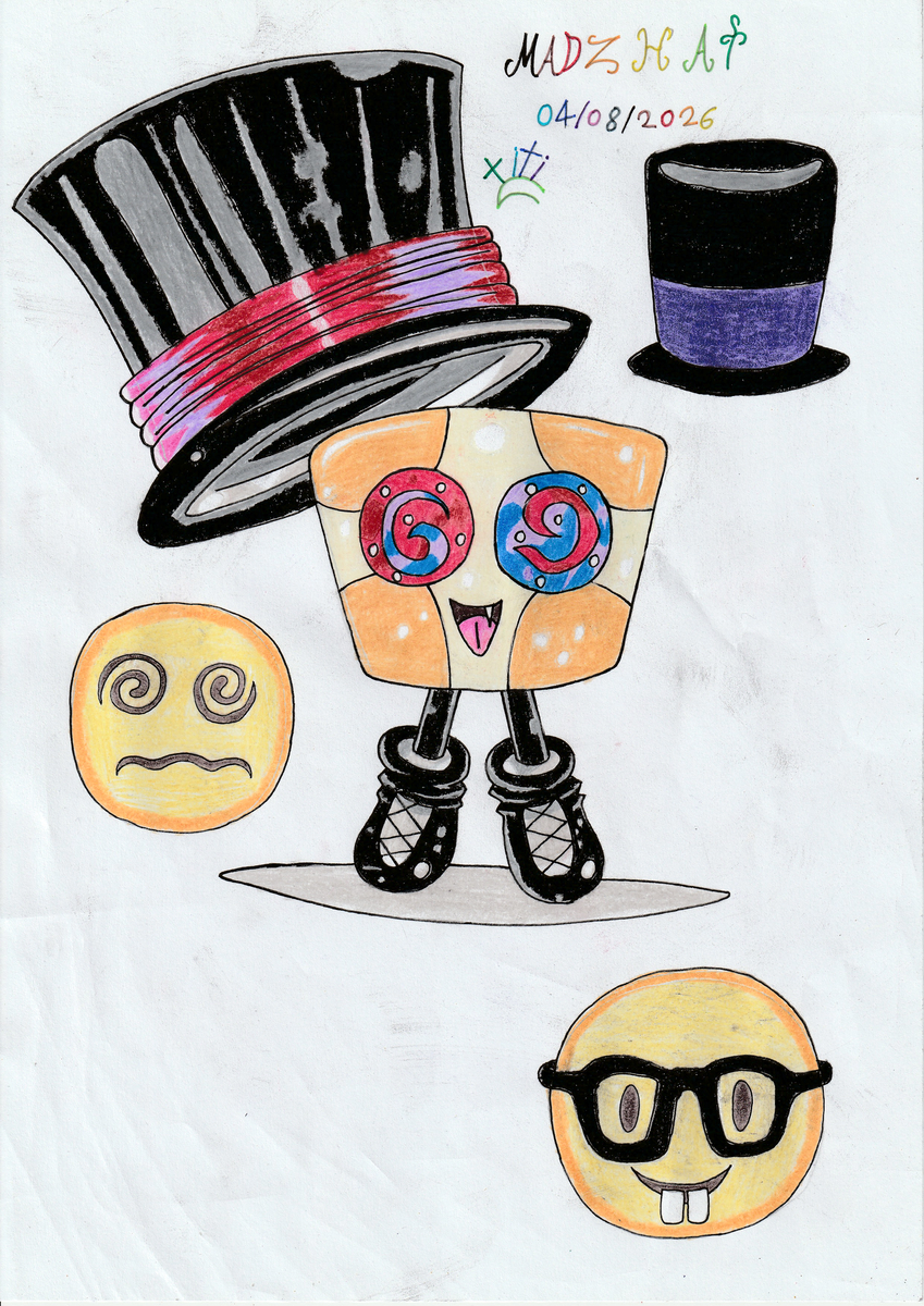 This is a pixiv picture whose title is Madzhat🎩 🌀 🤪 🖤 💜 🌟 🎨 👁️‍🗨️ ✨ 💖.