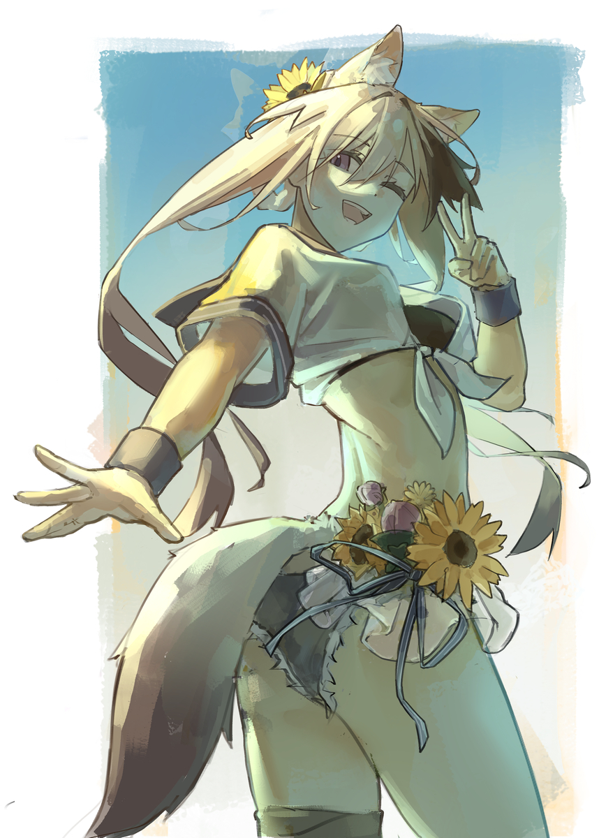 This is a pixiv picture whose title is summer.