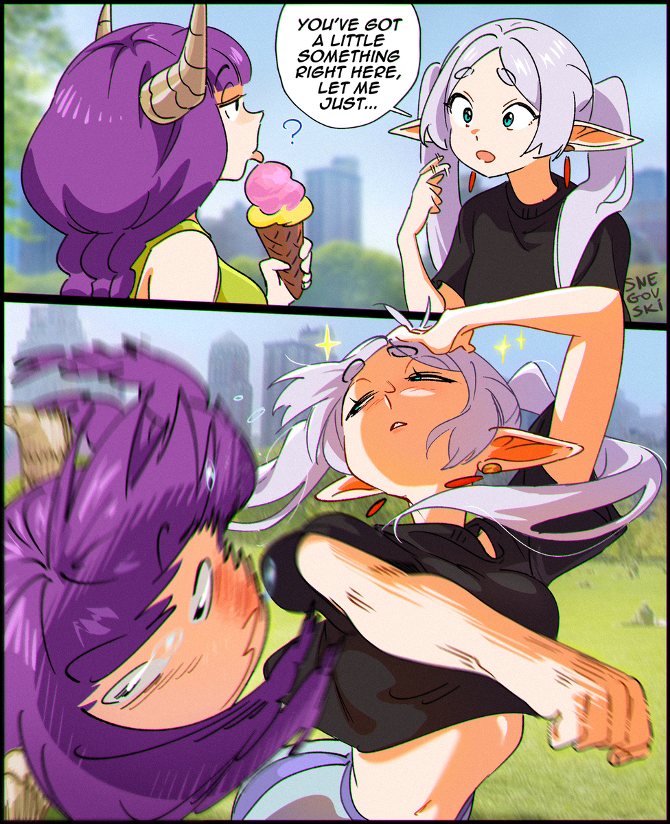 This is a pixiv picture whose title is I hate summer.