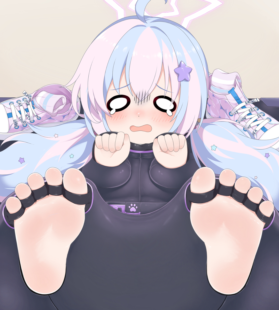 This is a pixiv picture whose title is 芋泥小孩又欠收拾了.