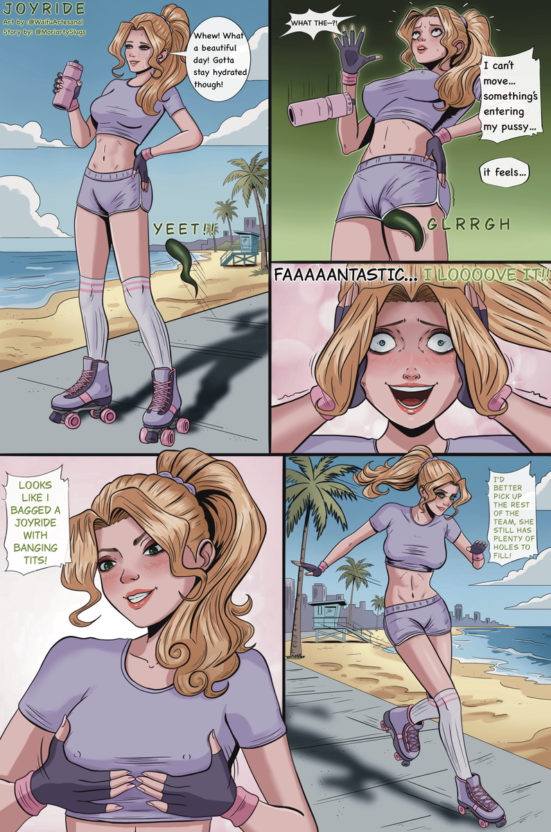 This is a pixiv picture whose title is parasite invasion in Miami.
