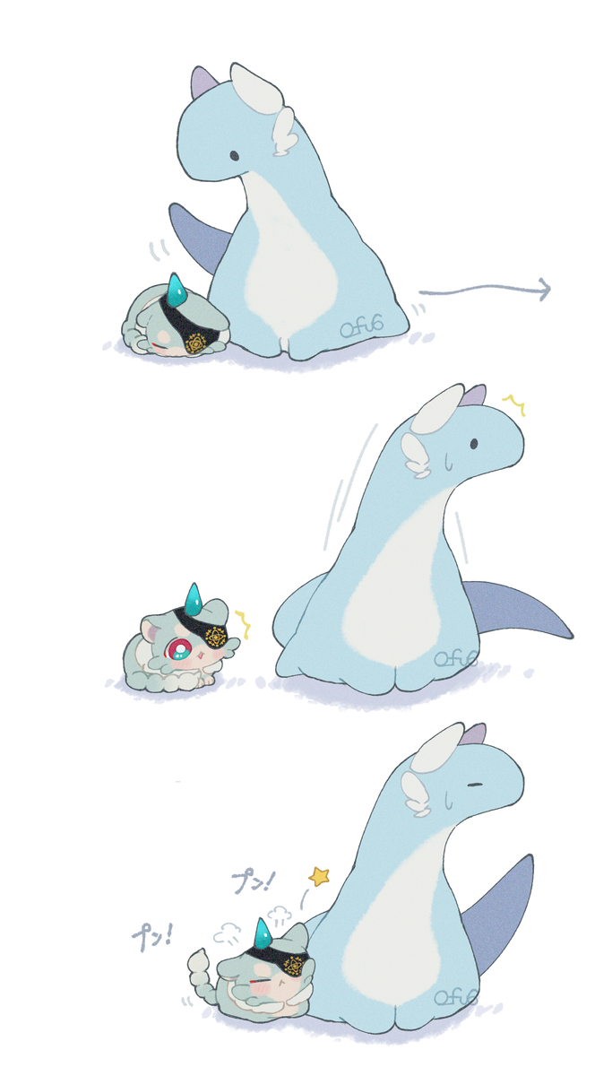 This is a pixiv picture whose title is そろり、そろり.