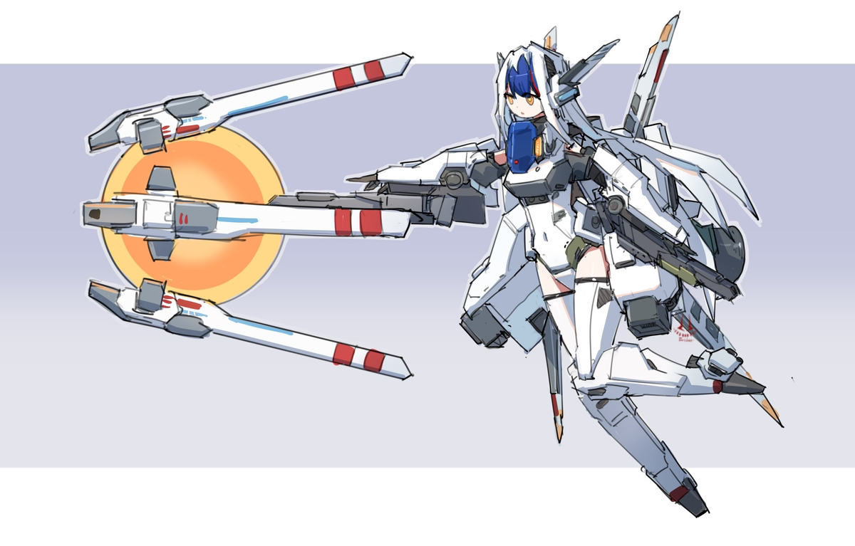This is a pixiv picture whose title is R-9A.
