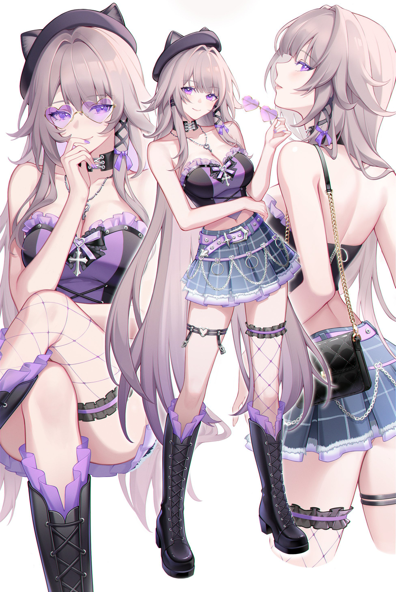 This is a pixiv picture whose title is The Herta.