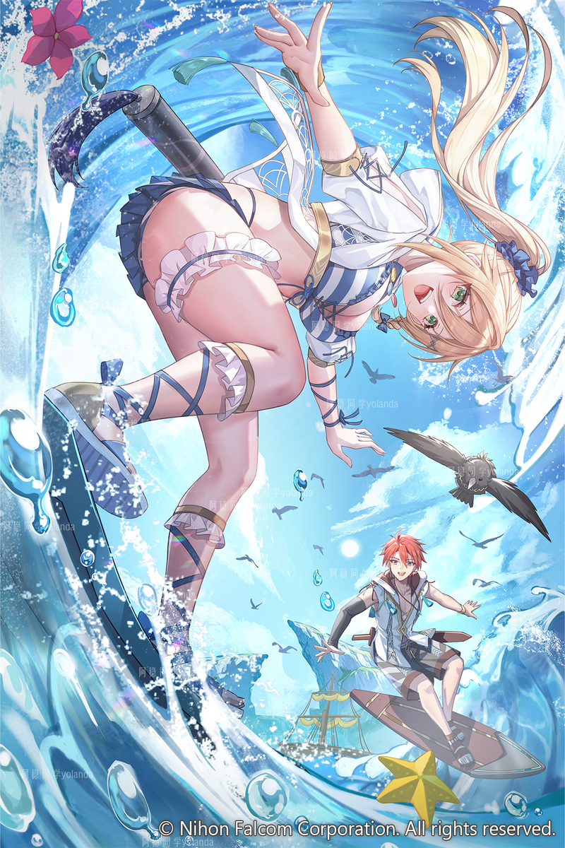 This is a pixiv picture whose title is イースX.