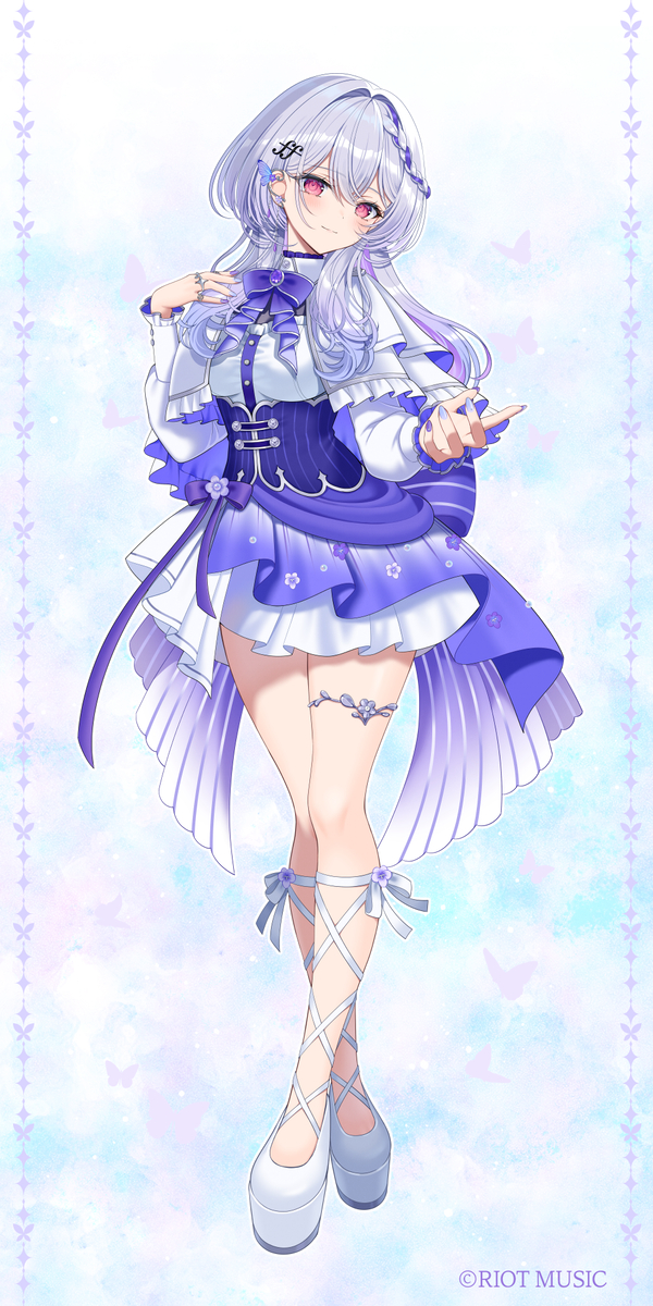 This is a pixiv picture whose title is 【お仕事告知】宮島ルシェル/キービジュアル.