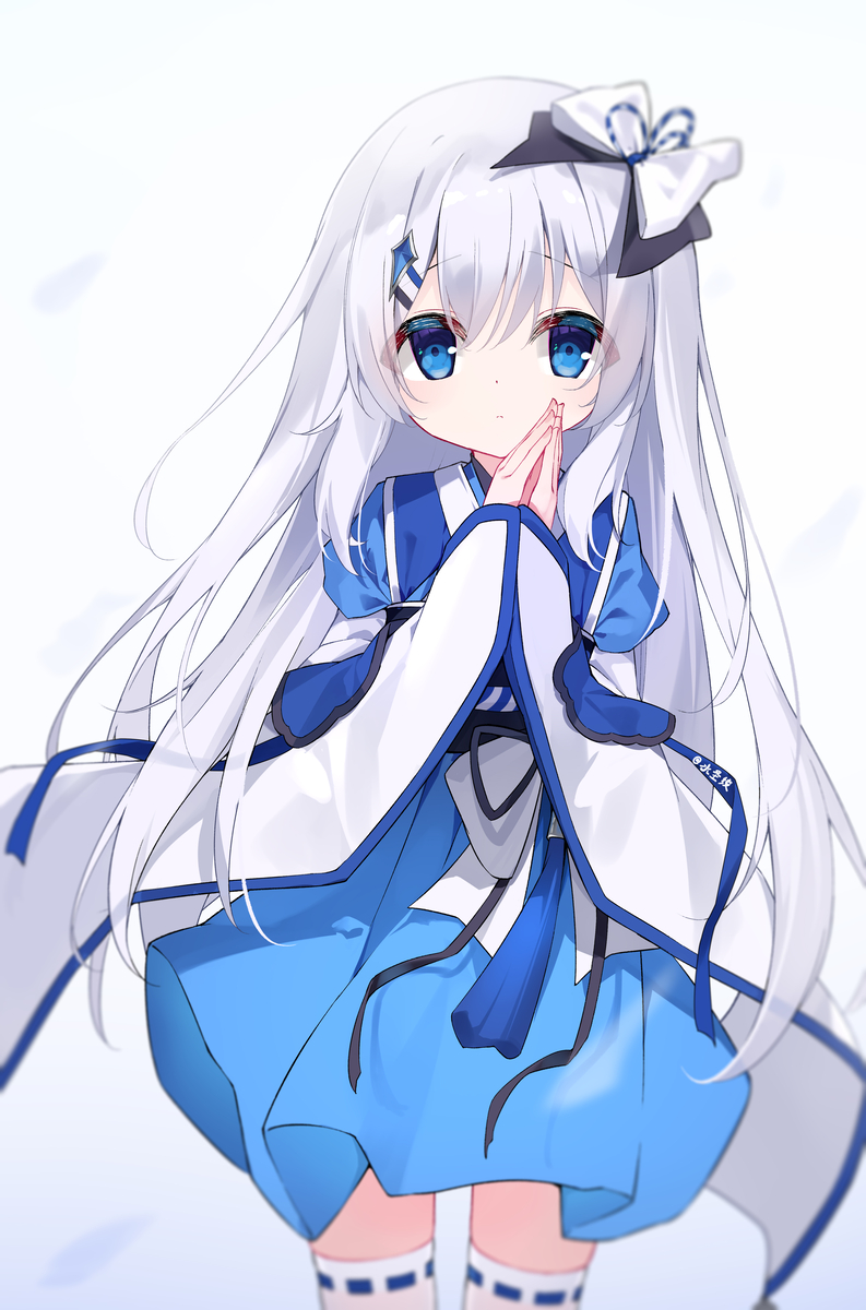 This is a pixiv picture whose title is 华末.