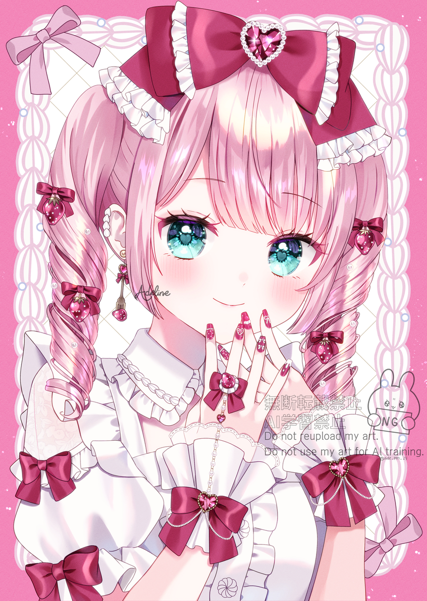 This is a pixiv picture whose title is 🍰🍓.