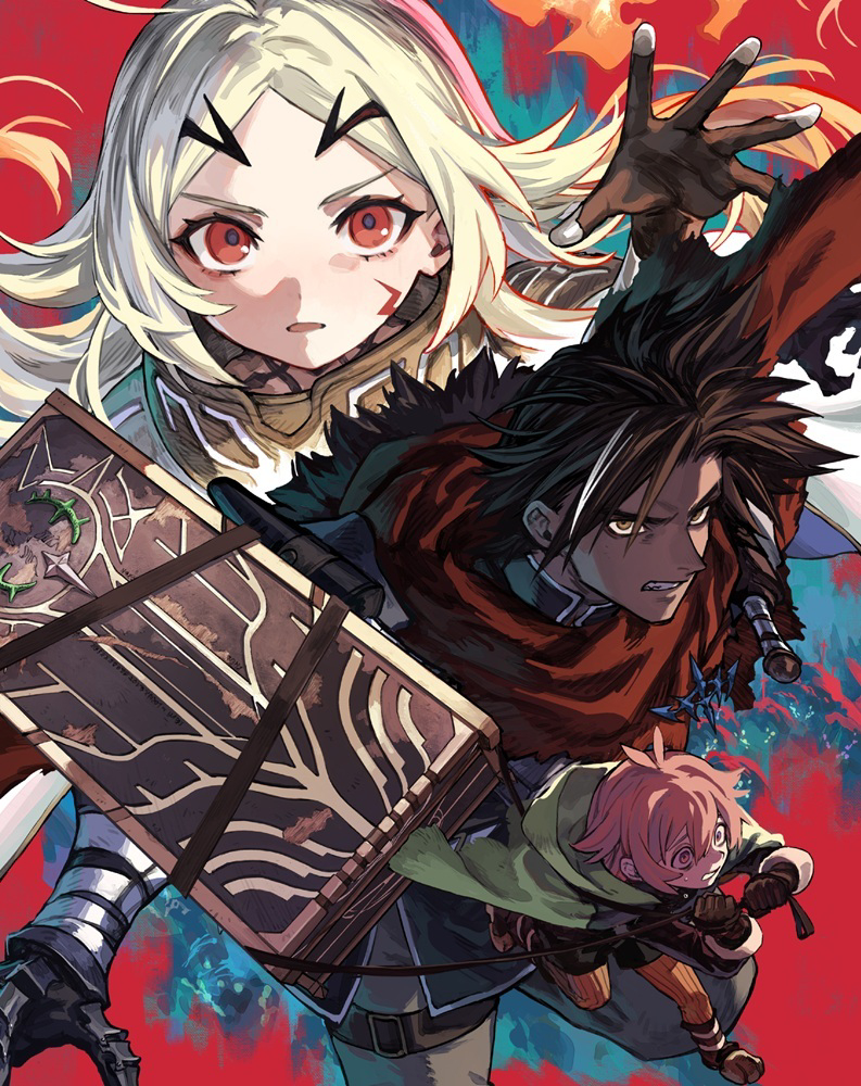 This is a pixiv picture whose title is 勇者刑に処す 円盤描き下ろしイラストまとめ.