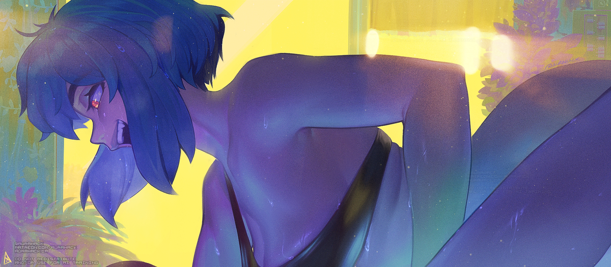 This is a pixiv picture whose title is 女の休み.