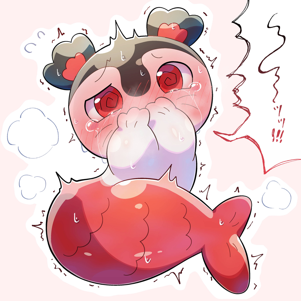 This is a pixiv picture whose title is 激辛.