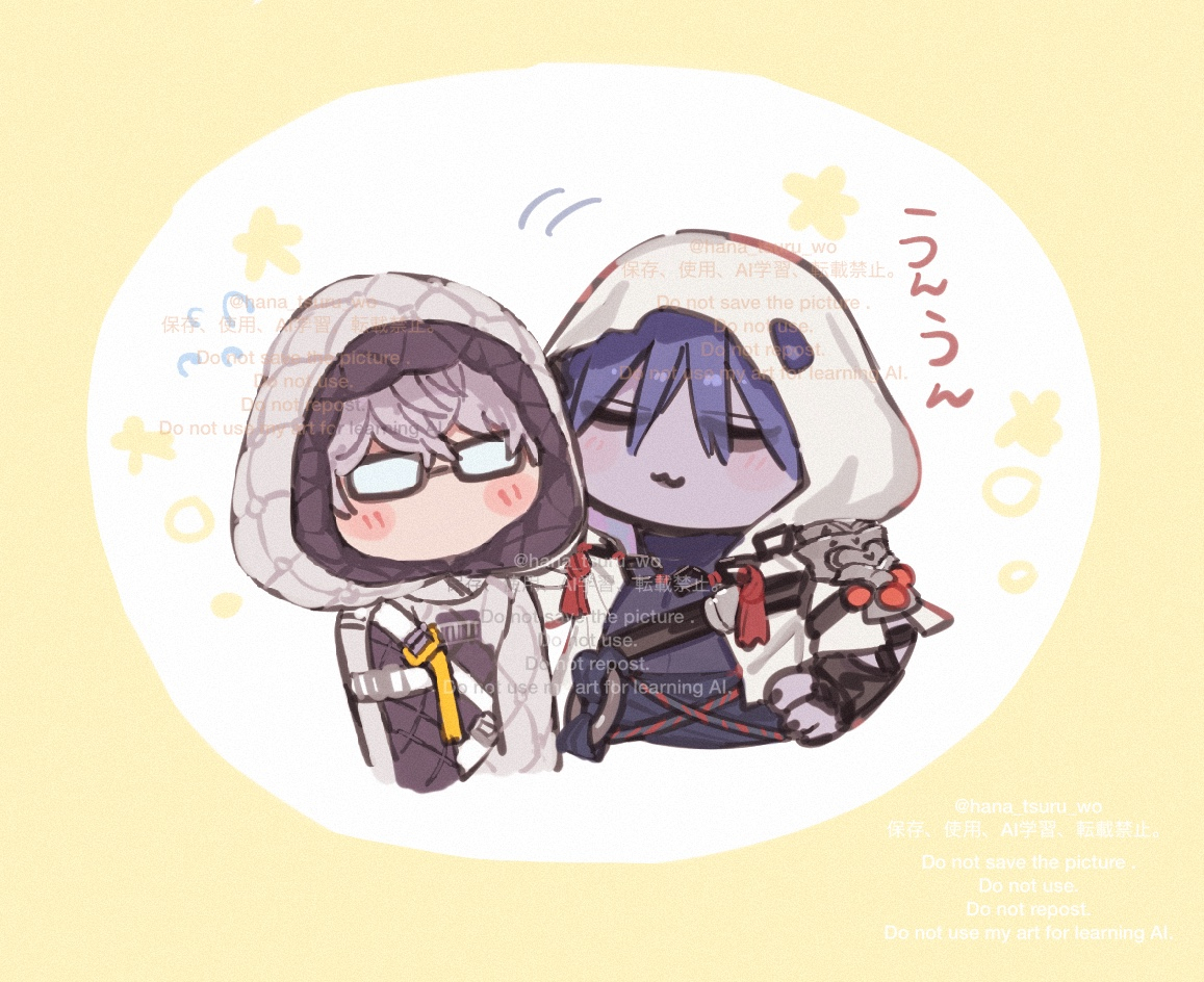 This is a pixiv picture whose title is アズライールとモレー.