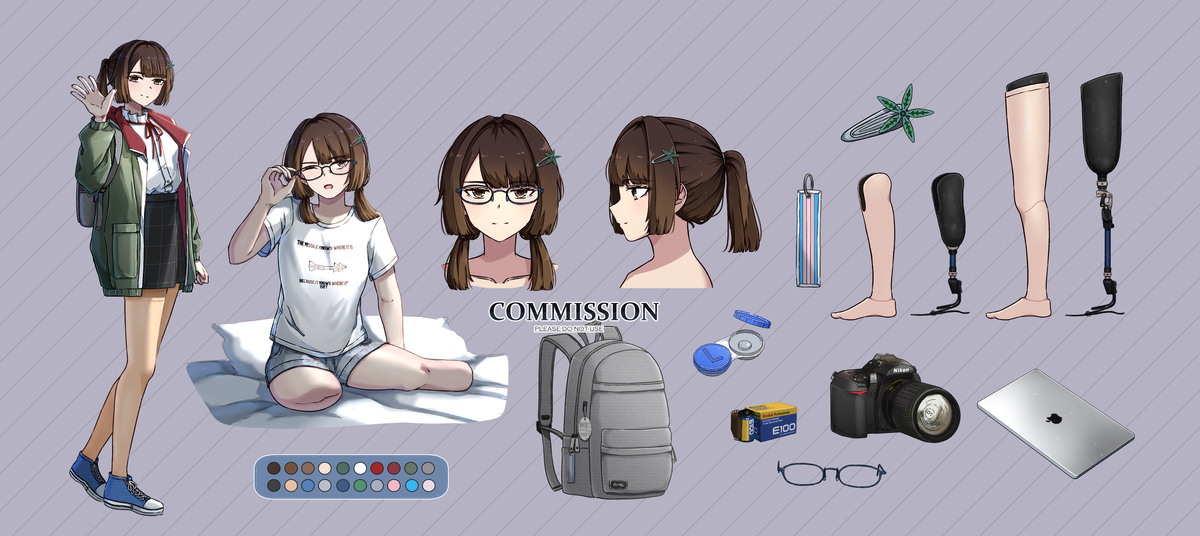 This is a pixiv picture whose title is [Commission].