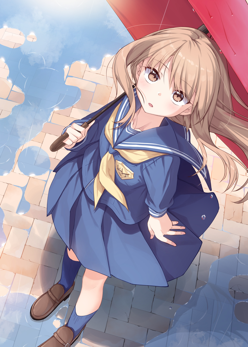 This is a pixiv picture whose title is 雨のち晴れ.