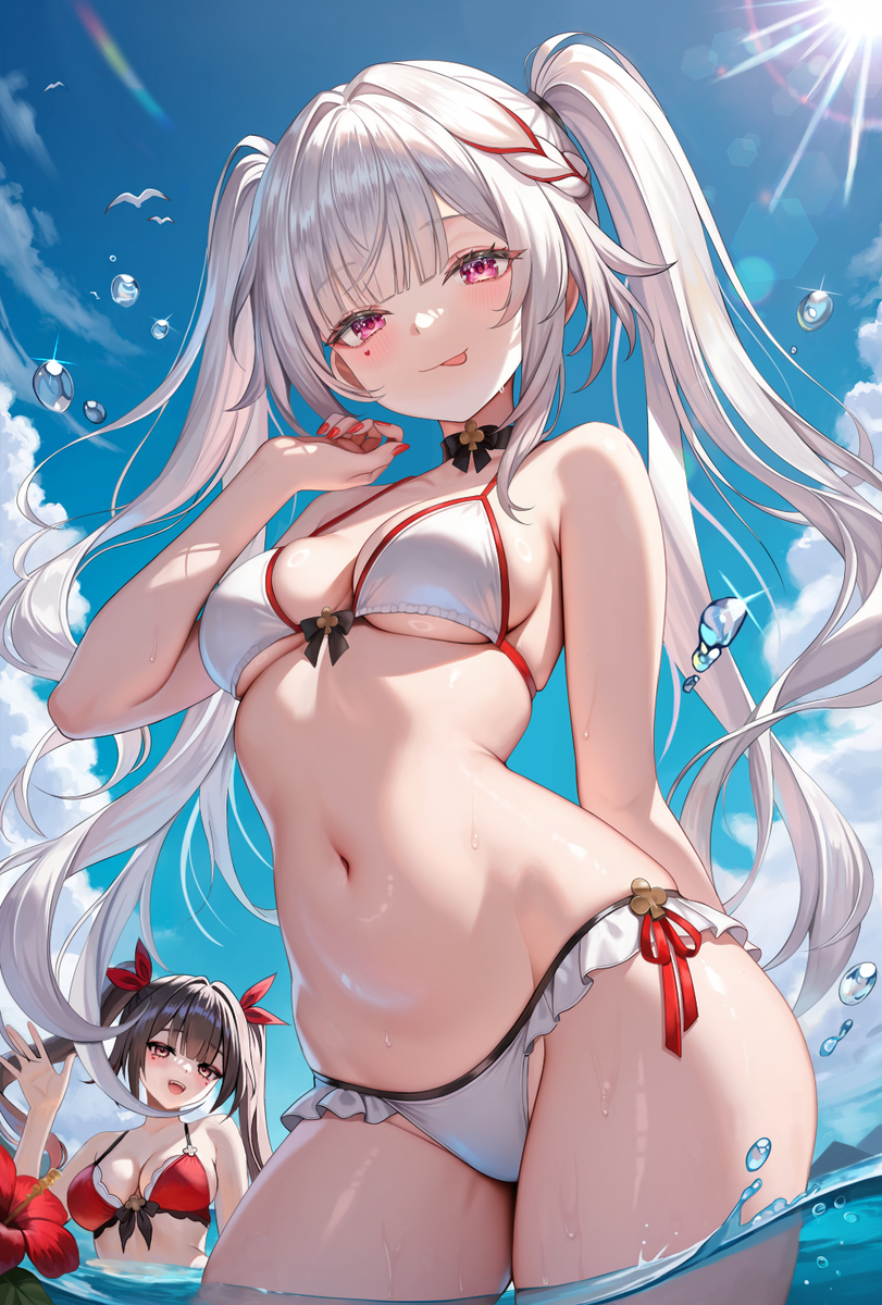 This is a pixiv picture whose title is 火花.