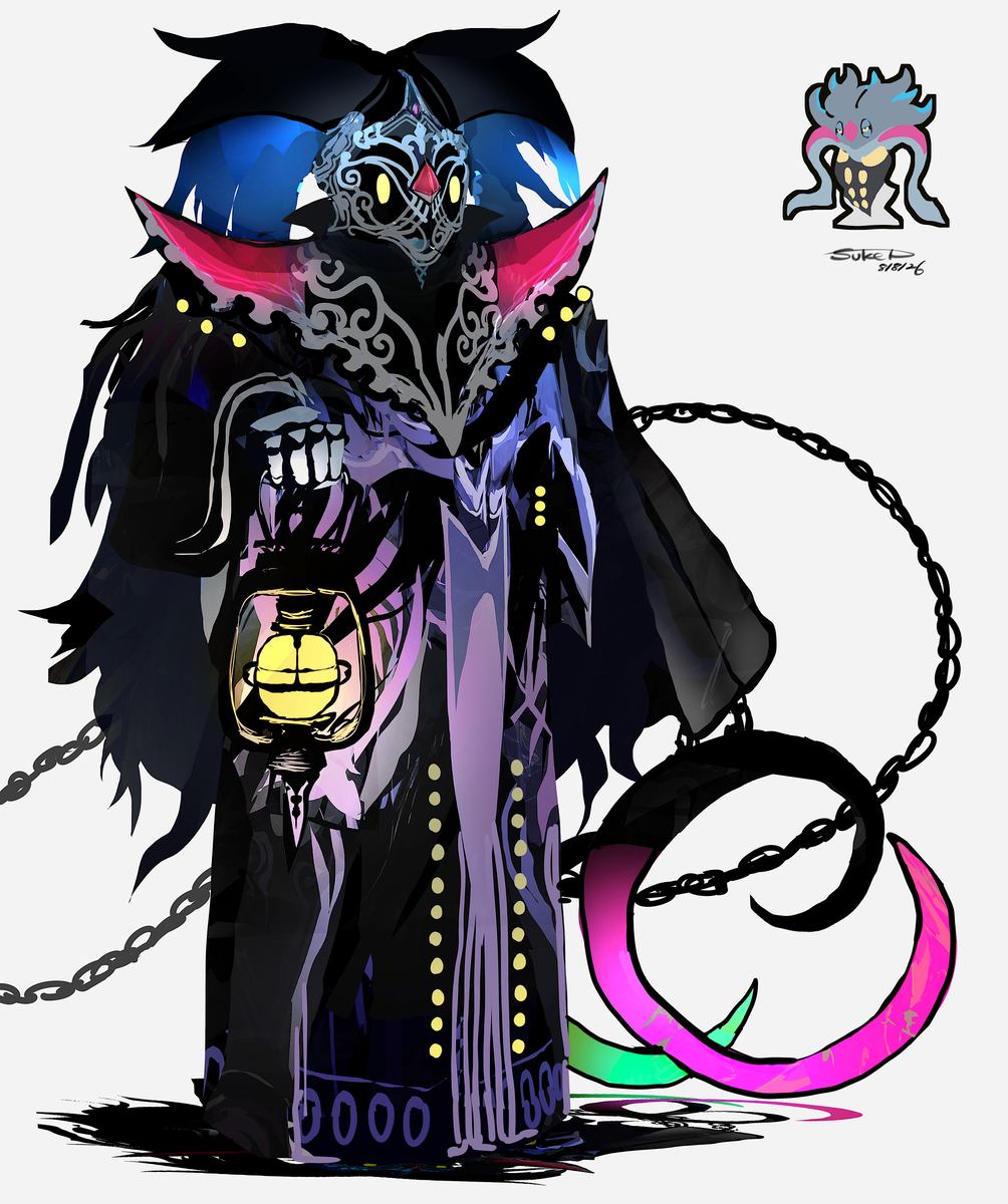 This is a pixiv picture whose title is カラマネロモチーフの騎士.